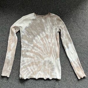 Point Ribbed long sleeve shirt size XS.